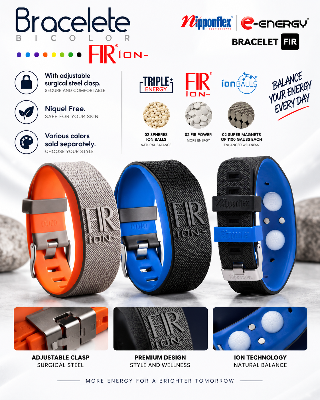 FIR ION Bicolor Bracelet