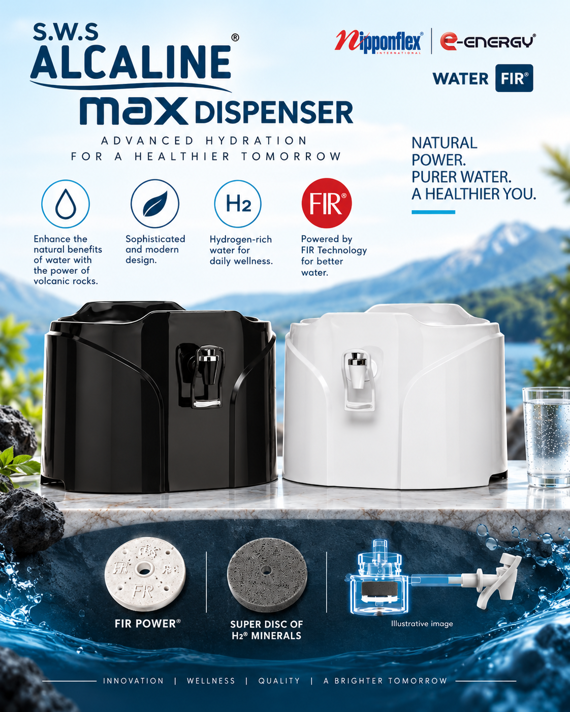 S.W.S Alcaline Max - Dispenser