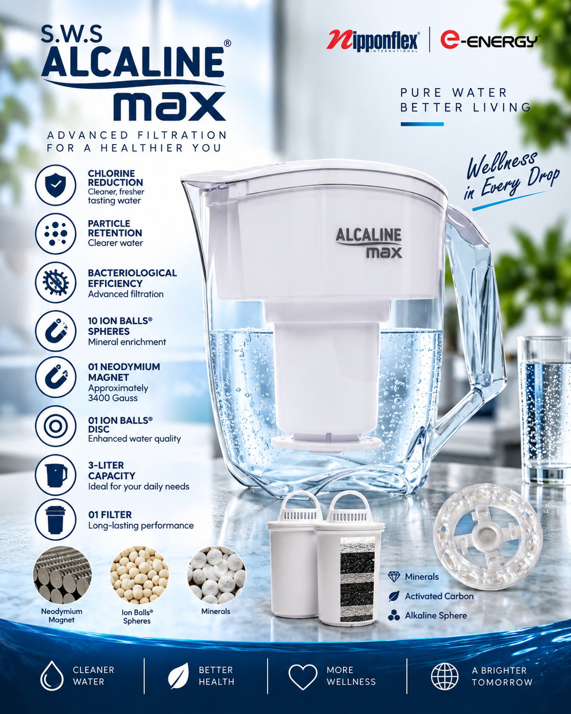 S.W.S Alcaline Max Jar