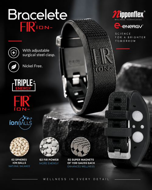 FIR ION Black Bracelet